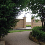 Memorial Garden entrance