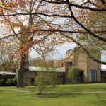 Autumn time in the grounds of the crematorium