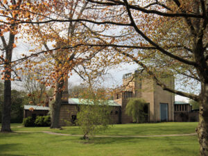 Autumn time in the grounds of the crematorium