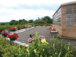 Spring time in the Memorial Garden