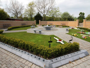 View of the Memorial Garden