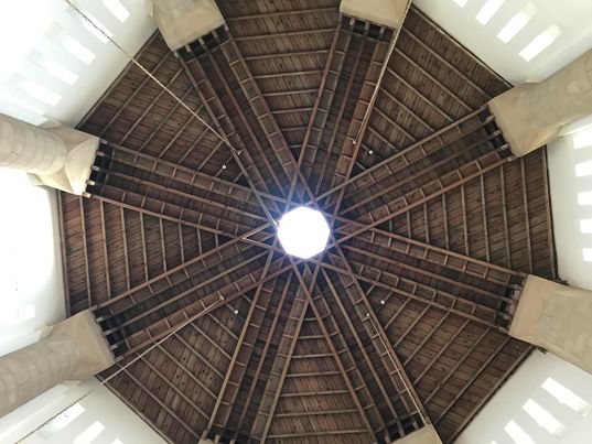 Durham Crematorium internal roof