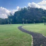 Footpaths leading to Durham Crematorium